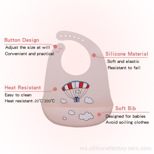 Bayi disesuaikan dengan Bib Bab Baby